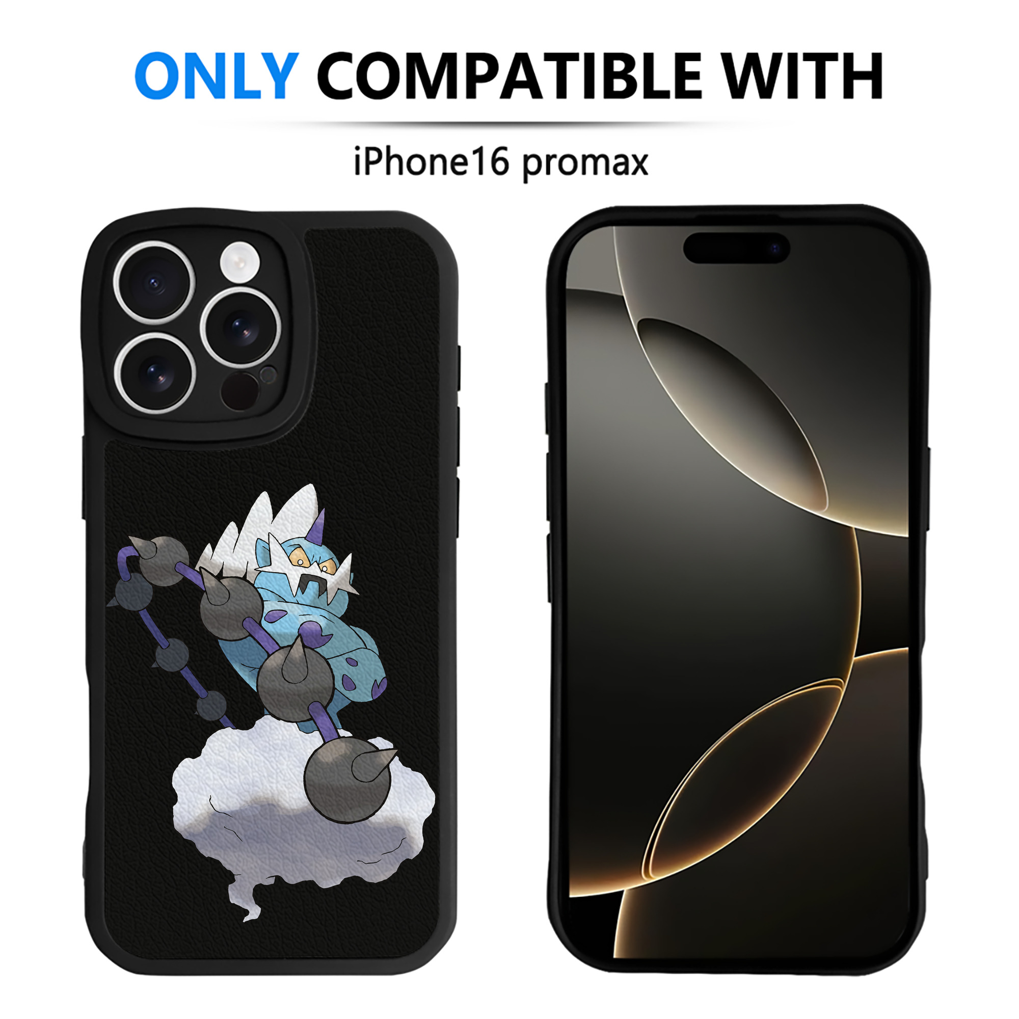 （画像用） ポケットモンスター Pokémon 【iPhone 16シリーズ対応】シリコンスマホケース（レザー調） 材質：シリコン